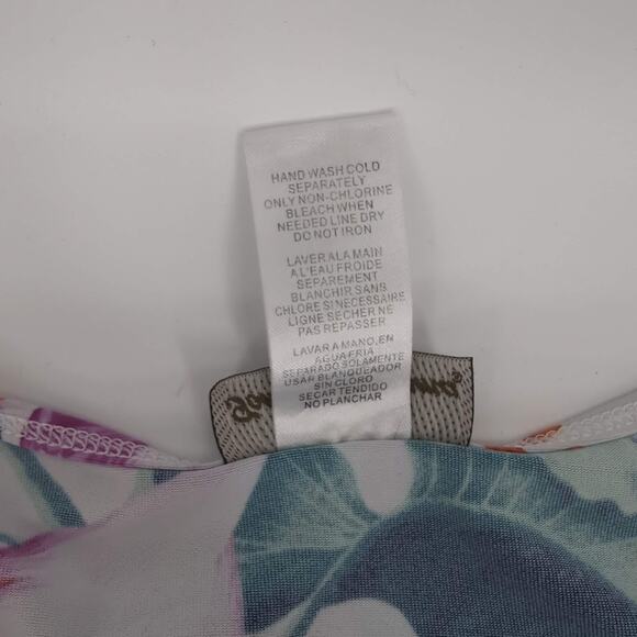 Tommy Bahama Orchid Canopy Swim Mini Dress w Pockets Tropical Print- Size M -GUC - Picture 12 of 14